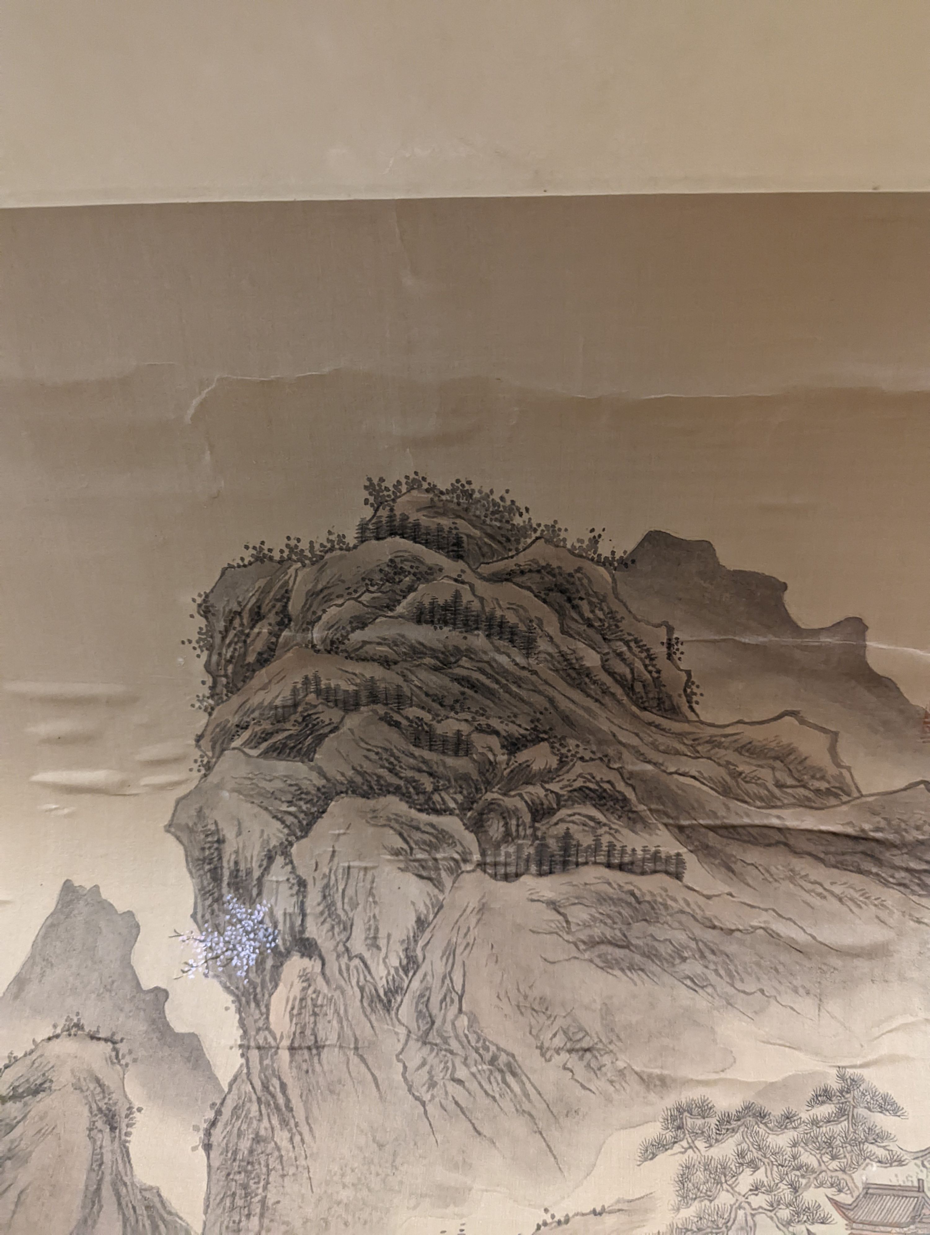 A 19th / 20th century Chinese scroll painting